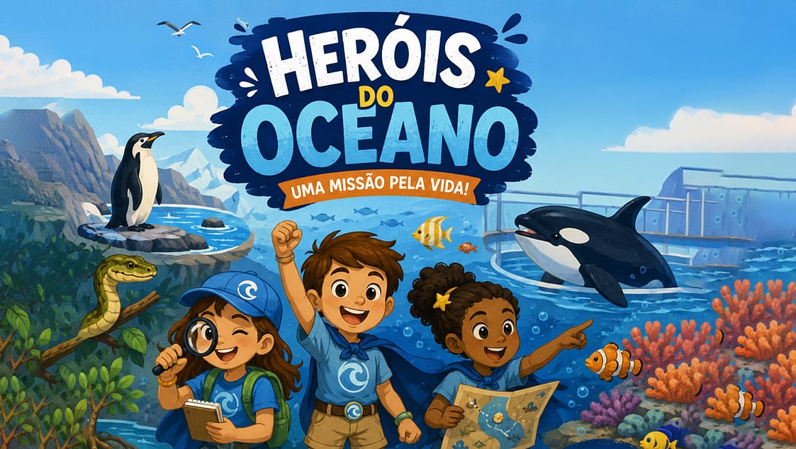 Oficina Heróis do oceano